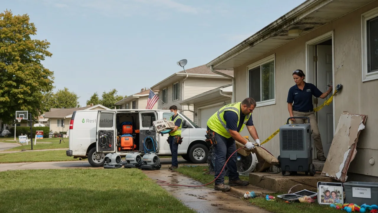 Water Damage Restoration in Blue Springs, MO near me